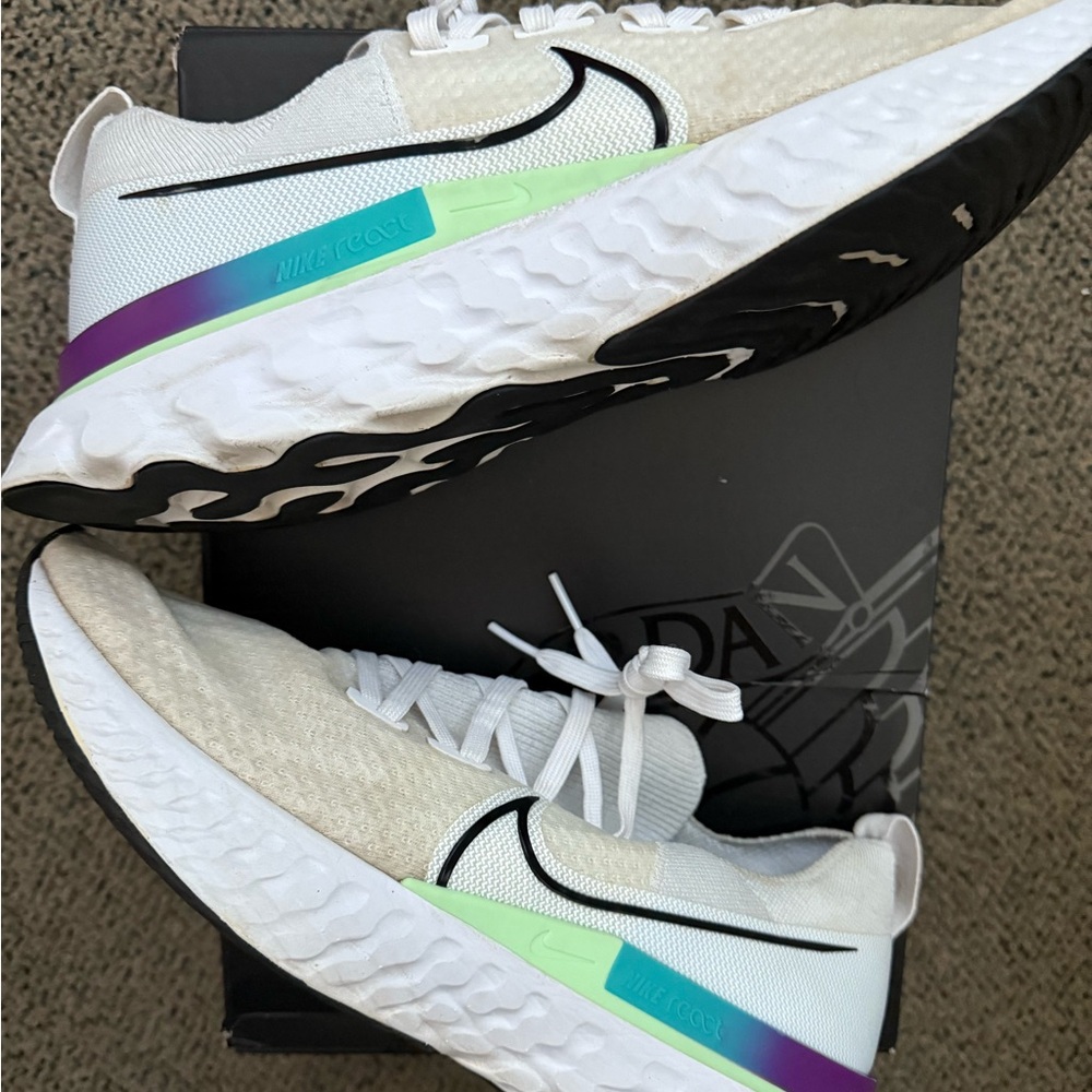 Nike React Infinity Run - Sneakers With Purple An… - image 1